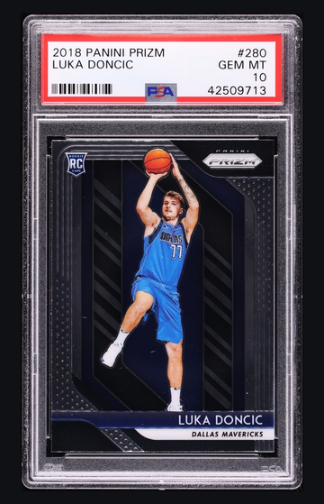 2018 Luka Doncic RC #280 Panini Prizm PSA 10 Gem Mint Rookie 