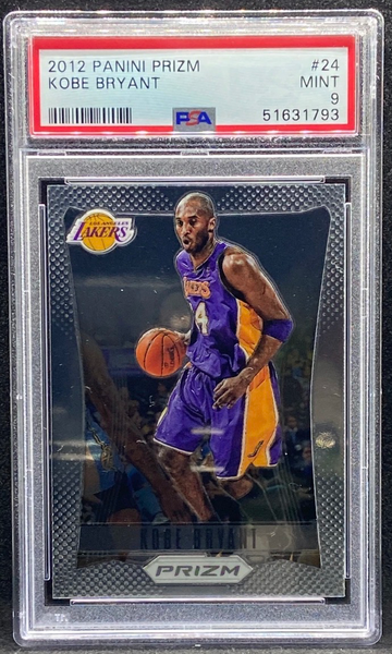 2012 Panini Prizm #24 Kobe Bryant PSA 9 Mint