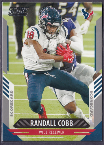 2021 Panini Score Randall Cobb Scorecard #162