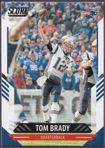 2021 Panini Score Tom Brady #41 Patriots