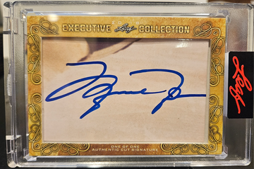 2018 LEAF EXECUTIVE COLL MICHAEL JORDAN AUTHENTIC CUT SIGNATURE AUTO 1/1