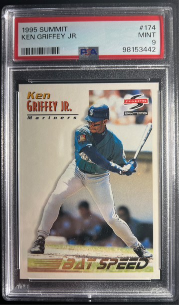 1995 Summit Ken Griffey JR # 174 PSA 9 Mint