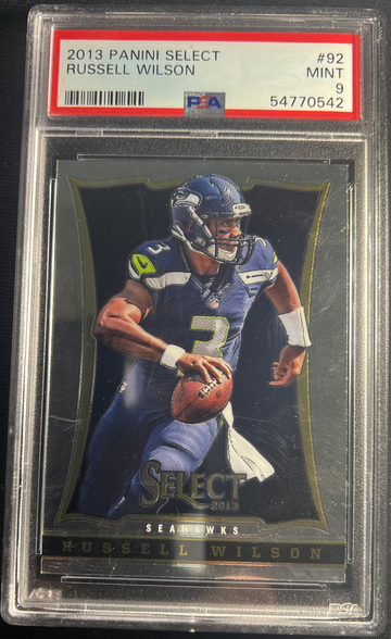 2013 Panini Select Russell Wilson #92 PSA 9 Mint