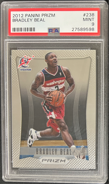2012 Panini Prizm Bradley Beal Rookie Card #238 - PSA 9 Mint