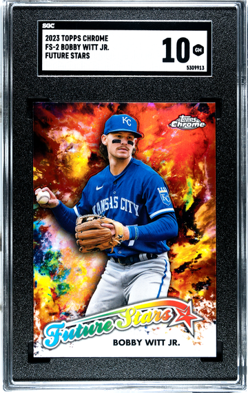 Bobby Witt Jr. 2023 Topps Chrome Future Stars SGC10 GEM MINT Royals