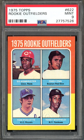 1975 TOPPS FRED LYNN PSA 9