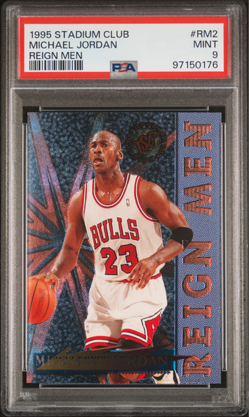 1995 Stadium Club Michael Jordan Reign Men Psa 9 Mint