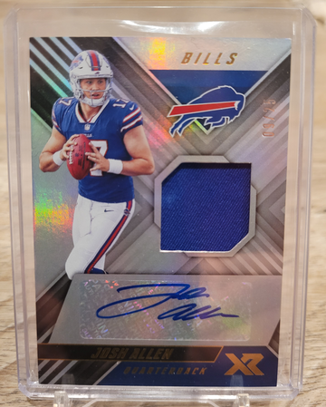 2018 Panini XR Josh Allen RPA 09/25 RSA5