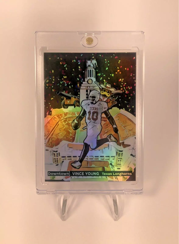 Vince Young Downtown Custom Art Card