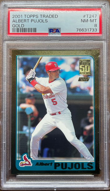 2001 Topps Traded Albert Pujols Gold