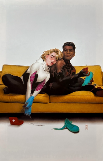 AMAZING SPIDER-MAN #41 MIGUEL MERCADO EXCLUSIVE VIRGIN VARIANT