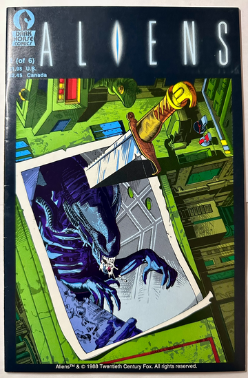 Aliens #2 (Dark Horse Comics September 1988) Horror Sci-Fi Comic Book
