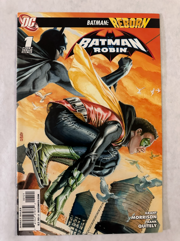 Batman & Robin #1 DC Comics (2009) Jones 1:25 Incentive Variant VF 1st Printing
