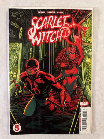 SCARLET WITCH #5 12/2024 NM MAIN COVER MARVEL COMICS 2024