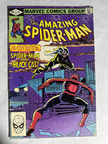 Amazing Spider-Man #227 (1982) Early Black Cat Appearance | Marvel | VG 4.0