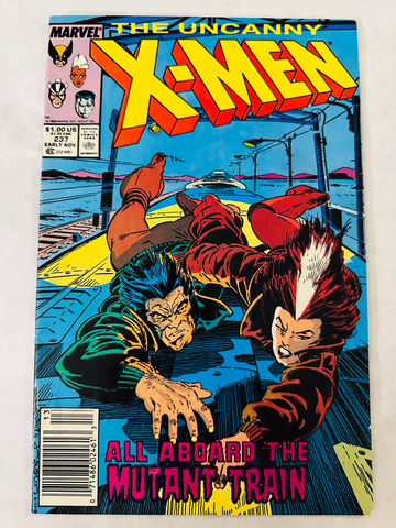 Uncanny X-Men #237 (1988) Marvel Mark Jewelers Newsstand Variant VF