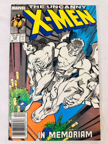 Uncanny X-Men #228 (1988) Marvel Rick Leonardi Mark Jewelers Variant VF 8.0