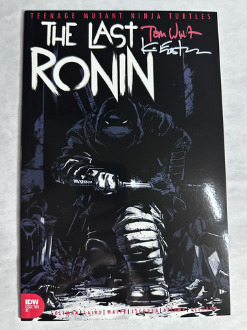 The Last Ronin #2 (2021) IDW | Eastman 1:10 RI Variant | Signed Eastman & Waltz | NM