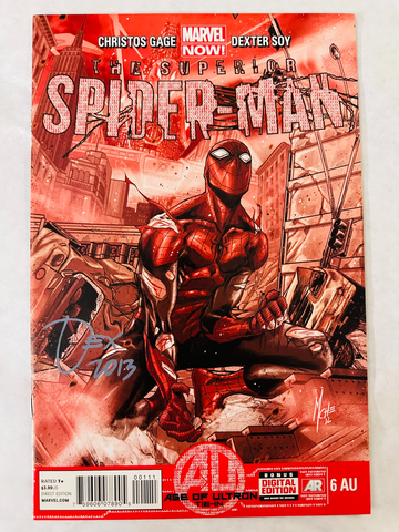 Superior Spider-Man #6AU (2013) Marvel | Signed by Dexter Soy | 1st Print | FN/VF