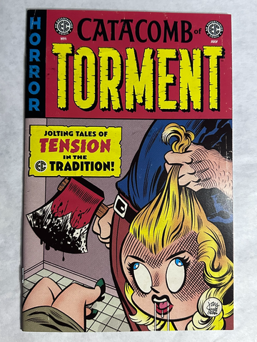 Catacomb of Torment #1 (2025) 1:10 Jay Stephens EC Crime Homage Variant NM
