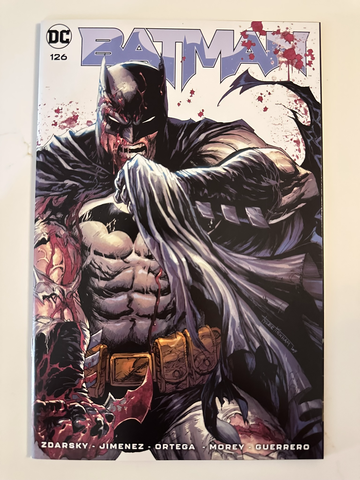 Batman #126 (2022) NM — Tyler Kirkham Battle Damage NYCC Whatnot Limited Edition (LTD 1000)
