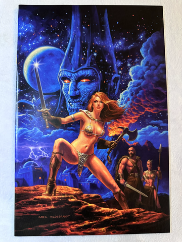Red Sonja #1 Special Edition NM Hildebrandt Virgin Variant