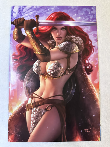 Red Sonja #1 (2021) NM Sun Khamunaki Color Virgin Variant