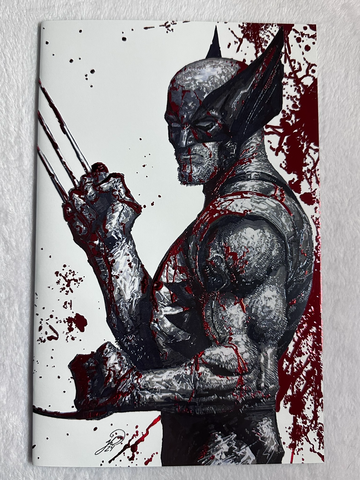 Wolverine Virgin Sketchbook (2024) NM Johnny Desjardins SDCC Exclusive Ltd 75