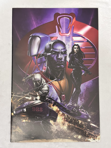 GI Joe #1 (IDW Comics 2019) Clayton Crain Virgin Variant Frankie's Exclusive NM 2019