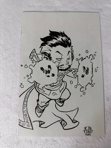 Doctor Strange Vol. 6 #16 NM Skottie Young 1:50 Sketch Virgin Variant 2024