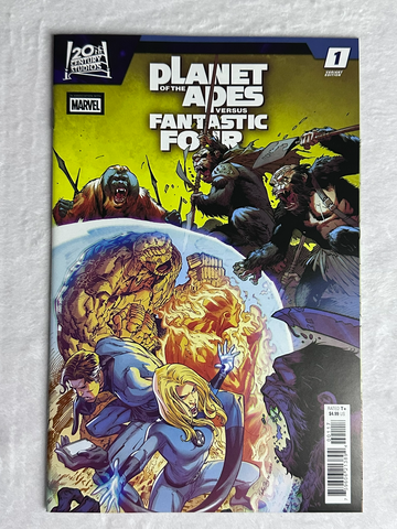 Planet of Apes vs Fantastic Four #1 Netho Diaz 1:25 Variant NM 2026 Marvel Key