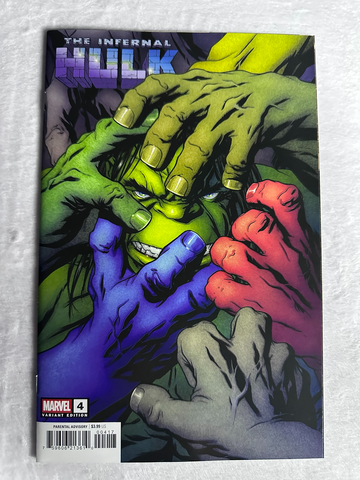 Infernal Hulk #4 McKone 1:25 Variant NM 2026 Marvel DWJ Key Hulkscape 1st Print