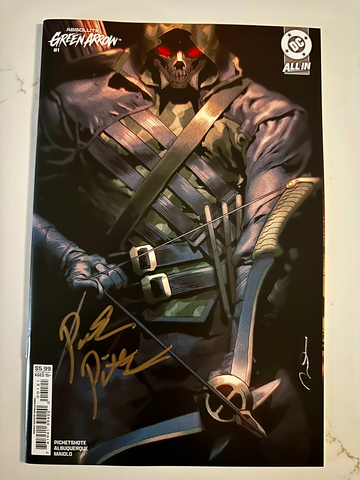 Absolute Green Arrow #1 Parel Variant NM 2026 DC Key Signed Pichetshote CoA 1st