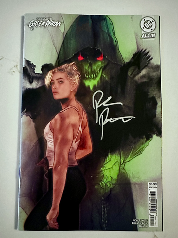 Absolute Green Arrow #1 Lotay Variant NM 2026 DC Key Signed Pichetshote CoA 1st