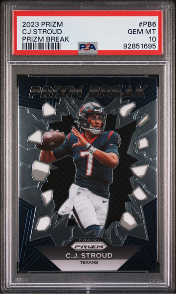 1023 Prizm CJ Stroud Prizm Break RC Rookie # PB6