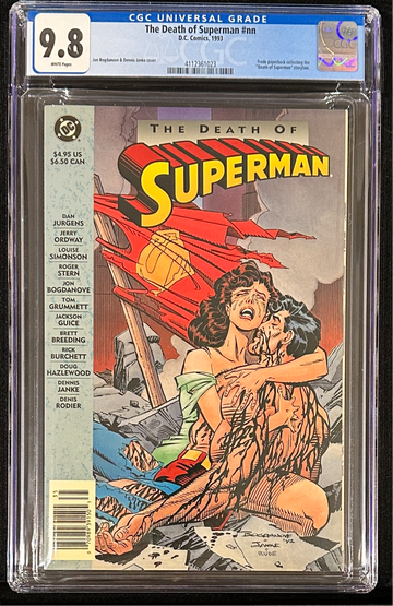 The Death of Superman CGC 9.8 (1993)