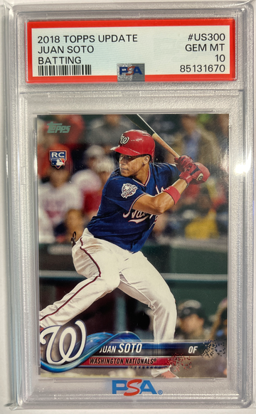 2018 Topps Update Juan Soto Batting 