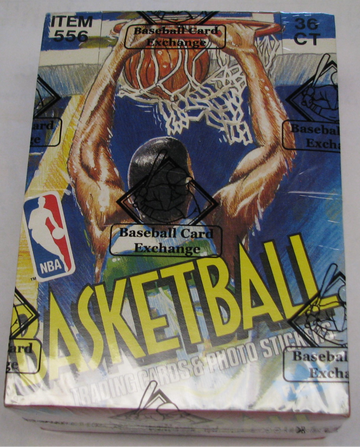 1989-90 FLEER BASKETBALL BBCE SEALED WAX BOX 36 PACKS