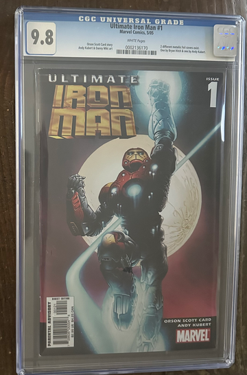 Ultimate Iron Man #1 CGC 9.8