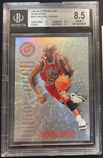 Stadium Club Warp Speed Michael Jordan WS1
