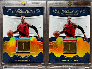 2017 Flawless Championship Tags Damian Lillard 1/2 and 2/2