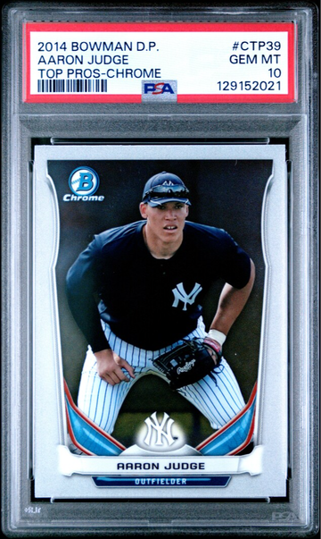 2014 Bowman Draft Picks Top Prospects Aaron Judge Top Pros-Chrome #CTP39