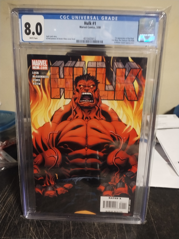 HULK #1 2008 - RED
