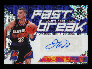 2019-20 Panini Mosaic Jason Kidd Fast Break Disco Auto Phoenix Suns #FB-JKD