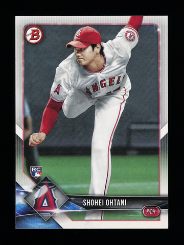 2018 Bowman Baseball Shohei Ohtani Rookie Los Angeles Angels #49