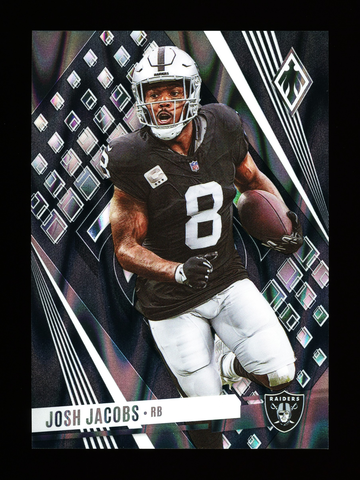 2023 Panini Phoenix Josh Jacobs Black Lava Las Vegas Raiders 04/10 #57
