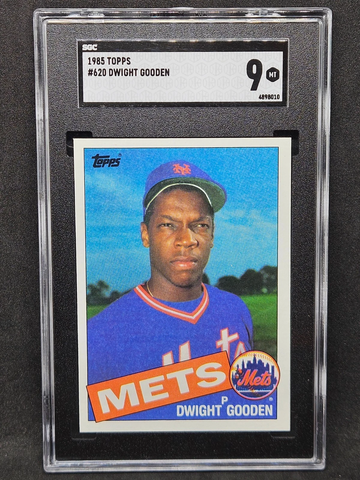1985 Topps Dwight Gooden #620 SGC 9