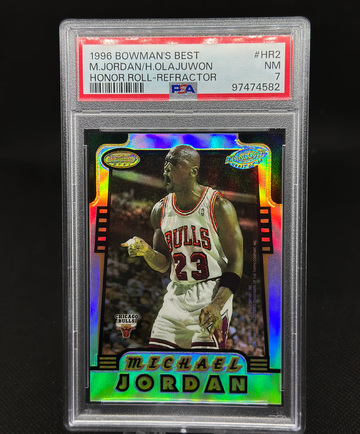 1996 Bowman’s Best Michael Jordan Honor Roll Refractor 