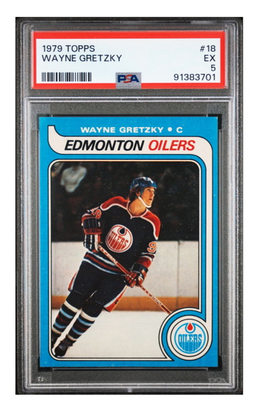 1979 Topps Wayne Gretzky RC PSA 5