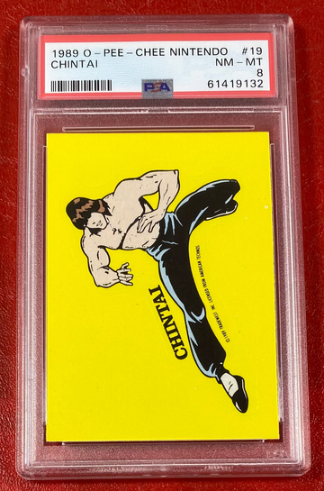 1989 O-Pee-Chee Nintendo Chintai #19 PSA 8 OPC